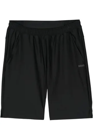 HUGO BOSS Bermudas mit reflektierendem Logo