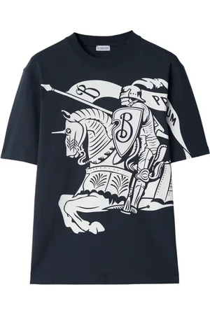 Burberry T-Shirt mit Ritteremblem