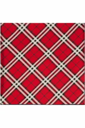 Burberry Karierter Schal aus Seide