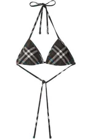 Burberry Kariertes Bikinioberteil