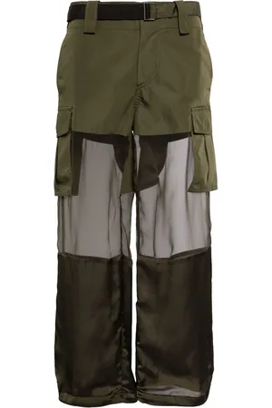 SACAI Cargohose mit transparenten Einsätzen