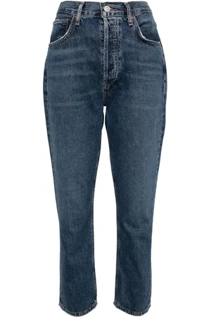AGOLDE Halbhohe Tapered-Jeans