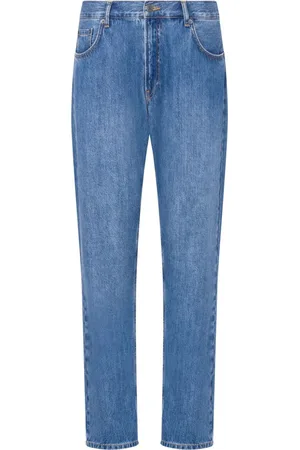 Moschino Halbhohe Straight-Leg-Jeans