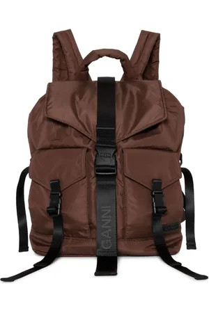 Ganni Tech-Rucksack mit Schnallen