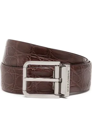 Dolce & Gabbana Gürtel mit Logo-Schnalle
