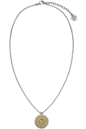 VERSACE Icon Halskette mit Kristallen