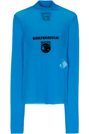 Jean Paul Gaultier X Shayne Oliver T-Shirt aus Mesh