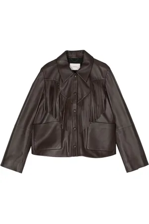 Dorothee Schumacher Lederjacke mit Fransen