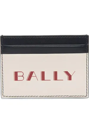 Bally Kartenetui mit Slogan-Print
