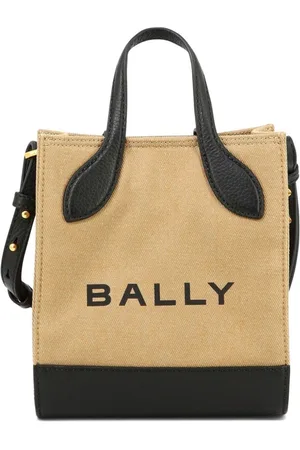 Bally Bar Shopper mit Logo-Print