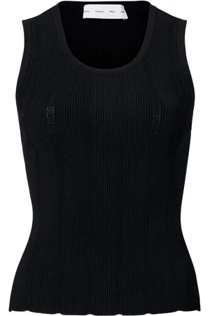 Proenza Schouler Perry Top mit Pointelle-Rippung