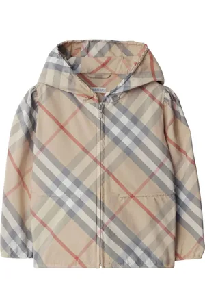 Burberry Kapuzenjacke mit Karomuster
