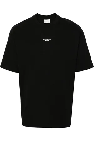 Drôle de Monsieur T-Shirt mit Slogan-Print