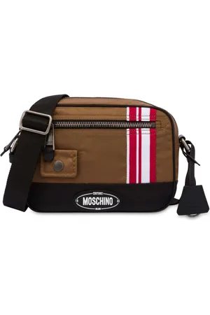 Moschino Kuriertasche mit Logo-Applikation