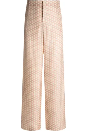 Bally Gerade Hose mit geometrischem Print