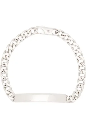 Missoma ID rhodium plated bracelet