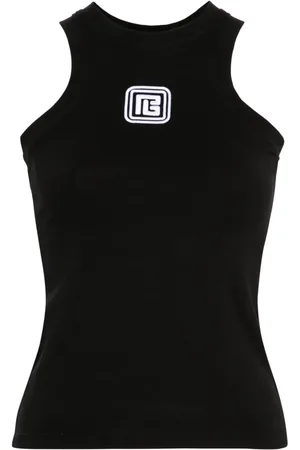 Balmain Tanktop mit Monogramm