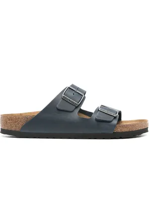 Birkenstock Sandalen mit Logo-Prägung