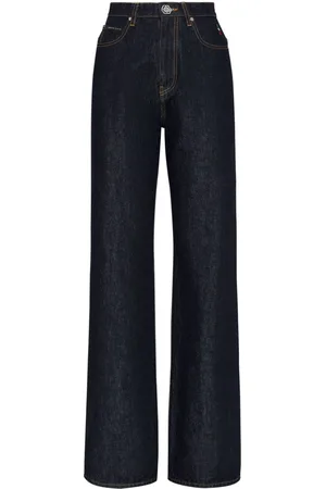Philipp Plein Jeans mit weitem Bein
