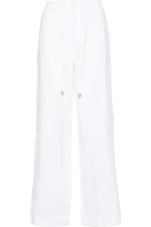Ralph Lauren Hose aus Leinen mit Kordelzug