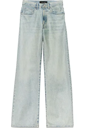 Purple Brand Tief sitzende Wide-Leg-Jeans