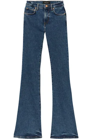 Purple Brand Tief sitzende Bootcut-Jeans