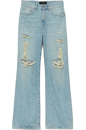 Purple Brand Weite Jeans im Distressed-Look