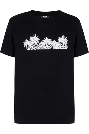 Balmain T-Shirt mit Logo-Print