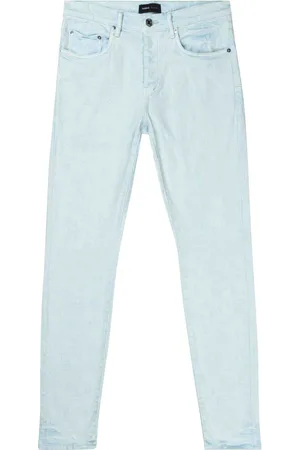 Purple Brand Halbhohe Slim-Fit-Jeans