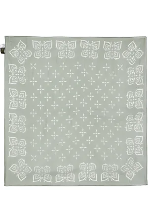 Pins & Needles Seidenschal mit Blumen-Print