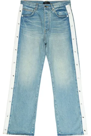 Purple Brand Straight-Leg-Jeans mit Nieten