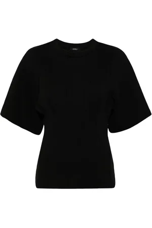 GOEN.J Gerafftes T-Shirt