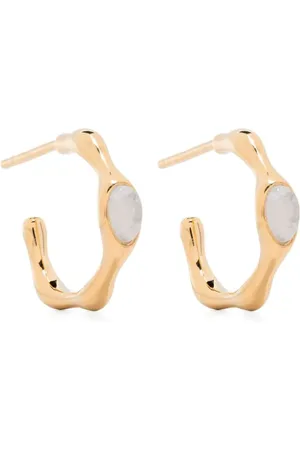 Missoma Magma 18kt recycled vermeil hoop earrings