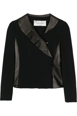 VALENTINO GARAVANI 2010 Cropped-Jacke mit Rüschen