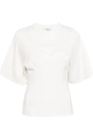 GOEN.J Gerafftes T-Shirt
