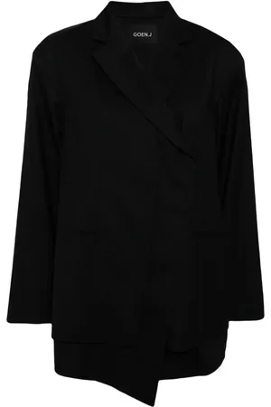 GOEN.J Einreihiger Blazer im Layering-Look