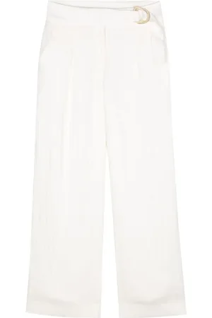 DKNY Palazzohose mit Gürtel