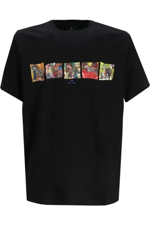 Paul Smith T-Shirt aus Bio-Baumwolle mit Zebra