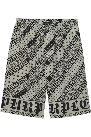 Purple Brand Flag Bandana Bermudas