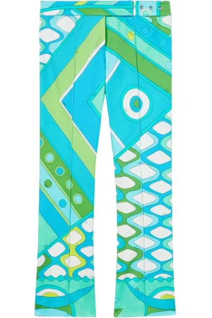 Puccini Seidenhose mit Vivara-Print