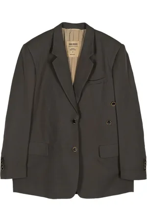 UMA WANG Einreihiger Kava Blazer