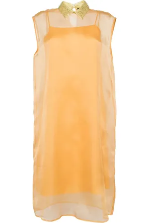 Fabiana Filippi Midikleid aus Seiden-Organza