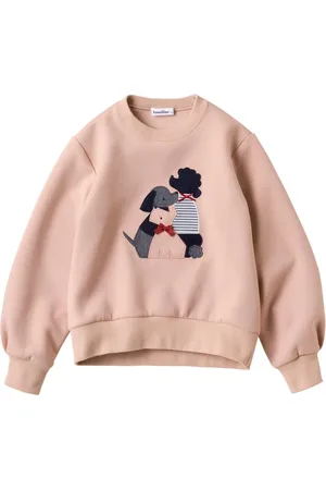 Familiar Sweatshirt mit Hundeapplikation