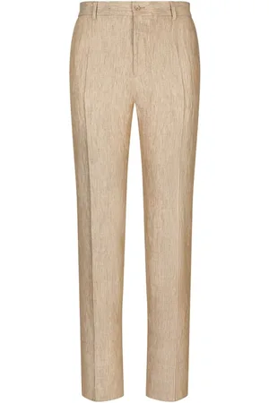 Dolce & Gabbana Tapered-Hose aus Leinen