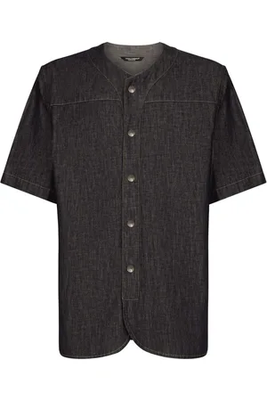 Dolce & Gabbana Jeanshemd mit Logo-Stickerei