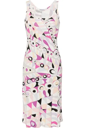 PUCCI Pre-Owned Kleid mit Print-Mix