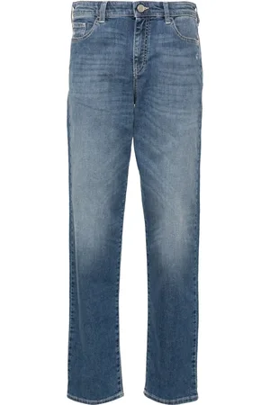 Emporio Armani Halbhohe Slim-Fit-Jeans