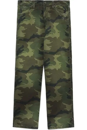 424 FAIRFAX Hose mit Military-Print