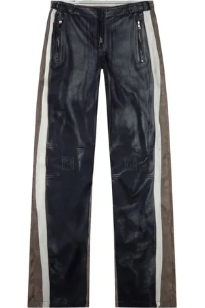 Diesel Straight-Leg-Hose mit Streifen