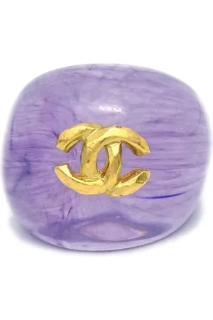 CHANEL 1990-2000s Siegelring mit CC-Motiv